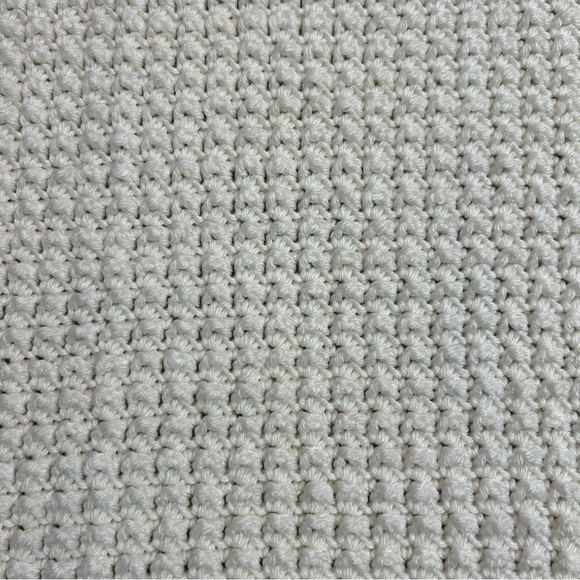 Baby Blanket SOFT Heirloom Chunky Christening Blessing OOAK...